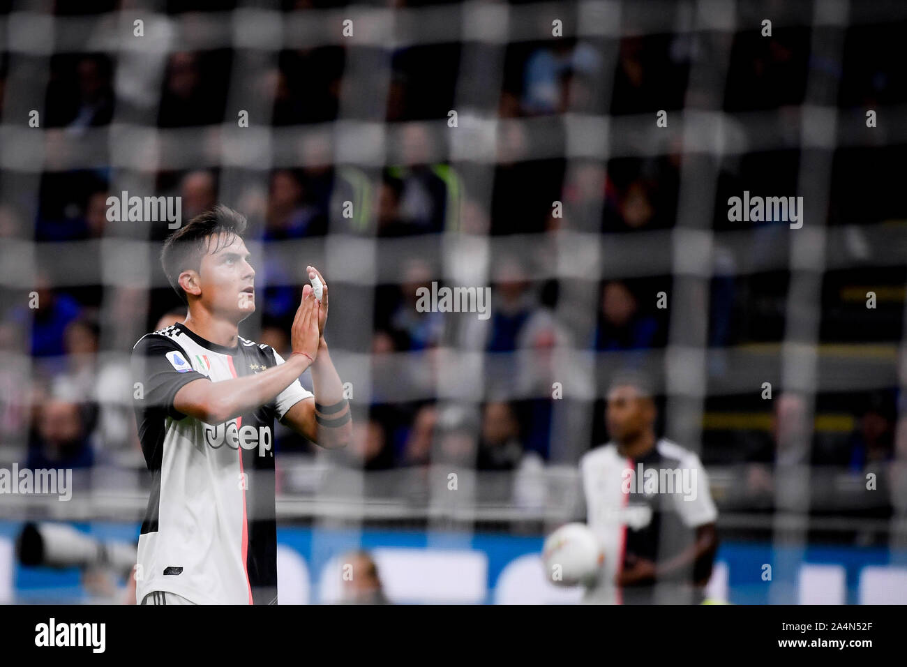 Uventus Player Paulo Dybala pendant l'Inter-Juventus match de football à San Siro. Banque D'Images