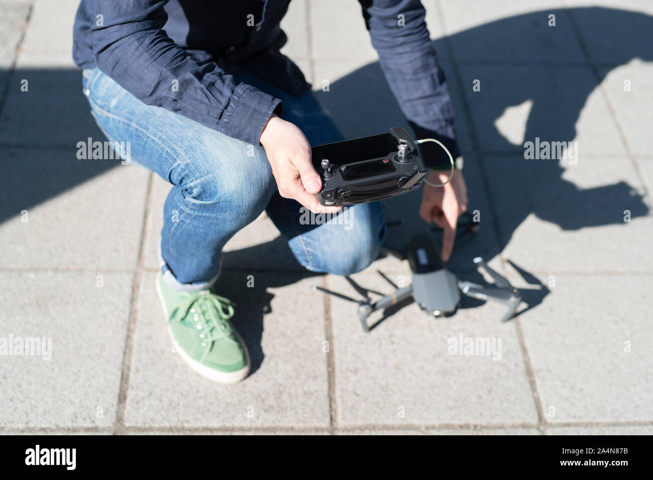 Drone humain Banque de photographies et d’images à haute résolution - Alamy