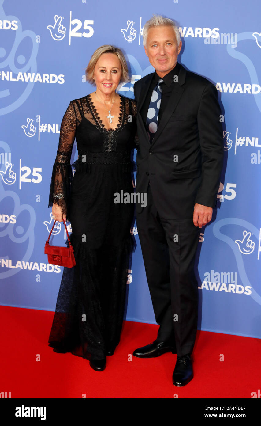 Shirlie Holliman et Martin Kemp participant à la 25e anniversaire des Prix de la loterie nationale, la recherche de l'UK's favorite des projets financés par la loterie nationale. Banque D'Images