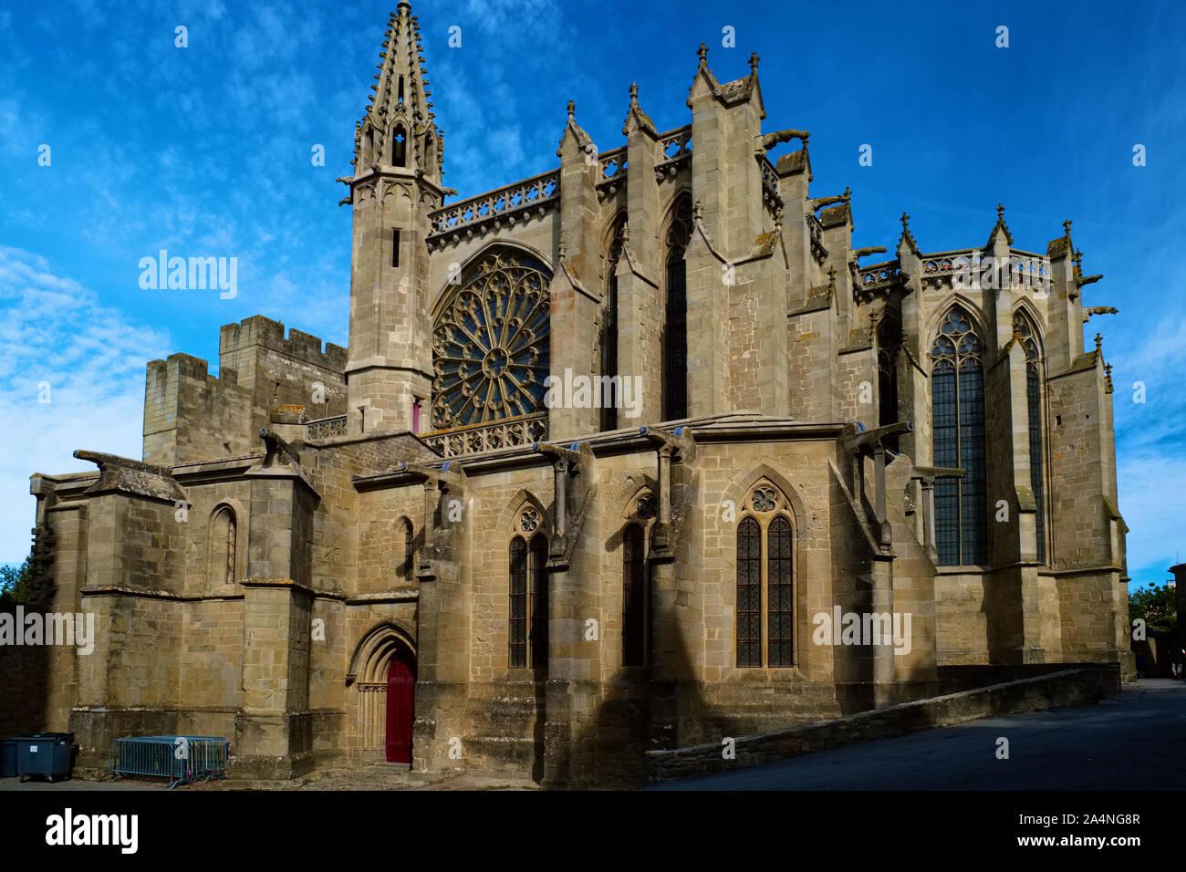 Carcassonne Saint-Nazaire Banque D'Images