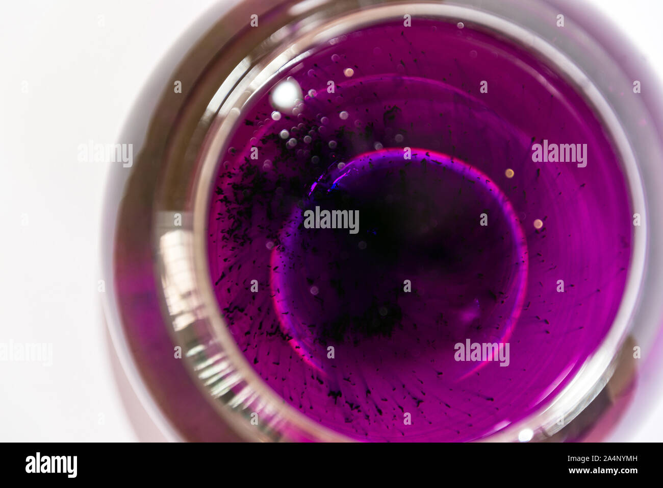 Abstract fractal design violet. Aquarelle abstract design. Banque D'Images