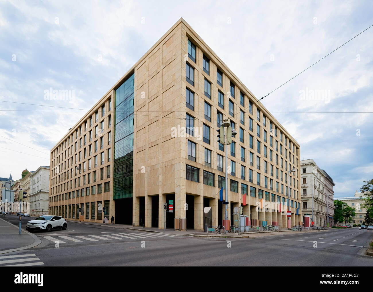 Nouveau bâtiment de l'Université de Vienne Autriche Banque D'Images