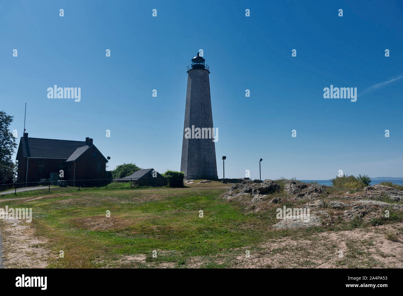 Lighthouse Point Park , New Haven, New York , États-Unis Banque D'Images