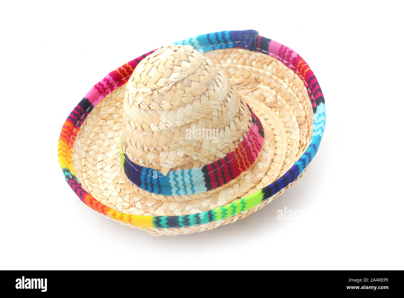 Sombrero miniature Isolated On White 