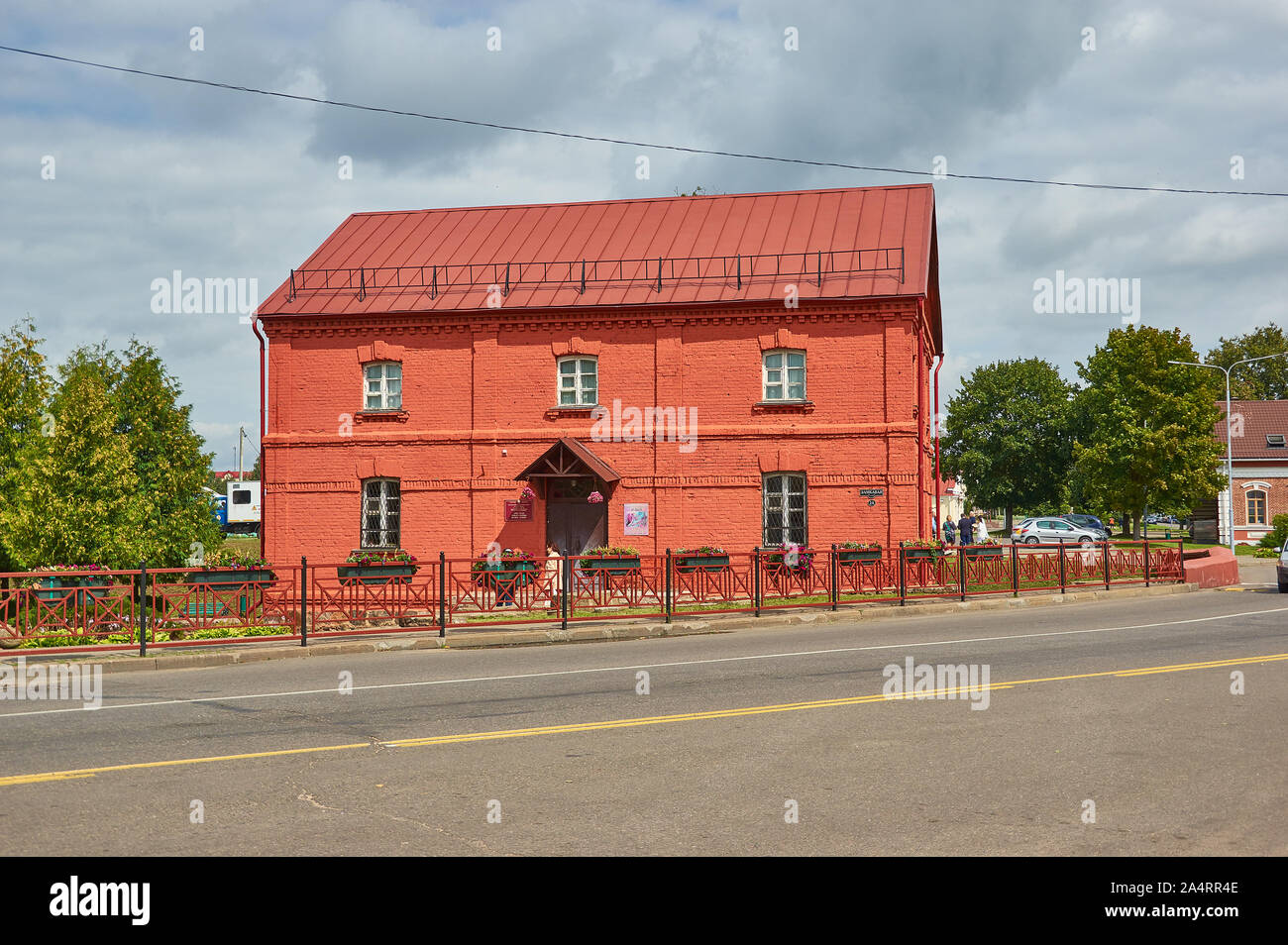 Orcha, ville en Biélorussie dans la région de Vitebsk, Moulins, construit au début du xxe siècle, le 9 août 2019 Banque D'Images