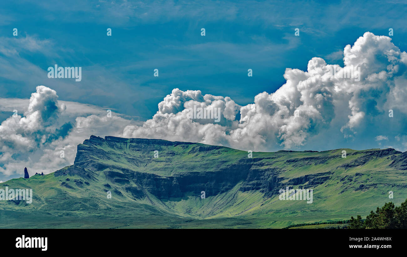 Trotternish ridge vues sur l'île de Skye Banque D'Images