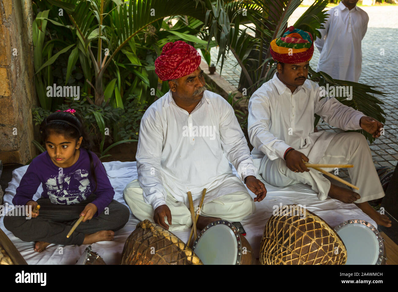 Indien coloré à Pushkar Banque D'Images