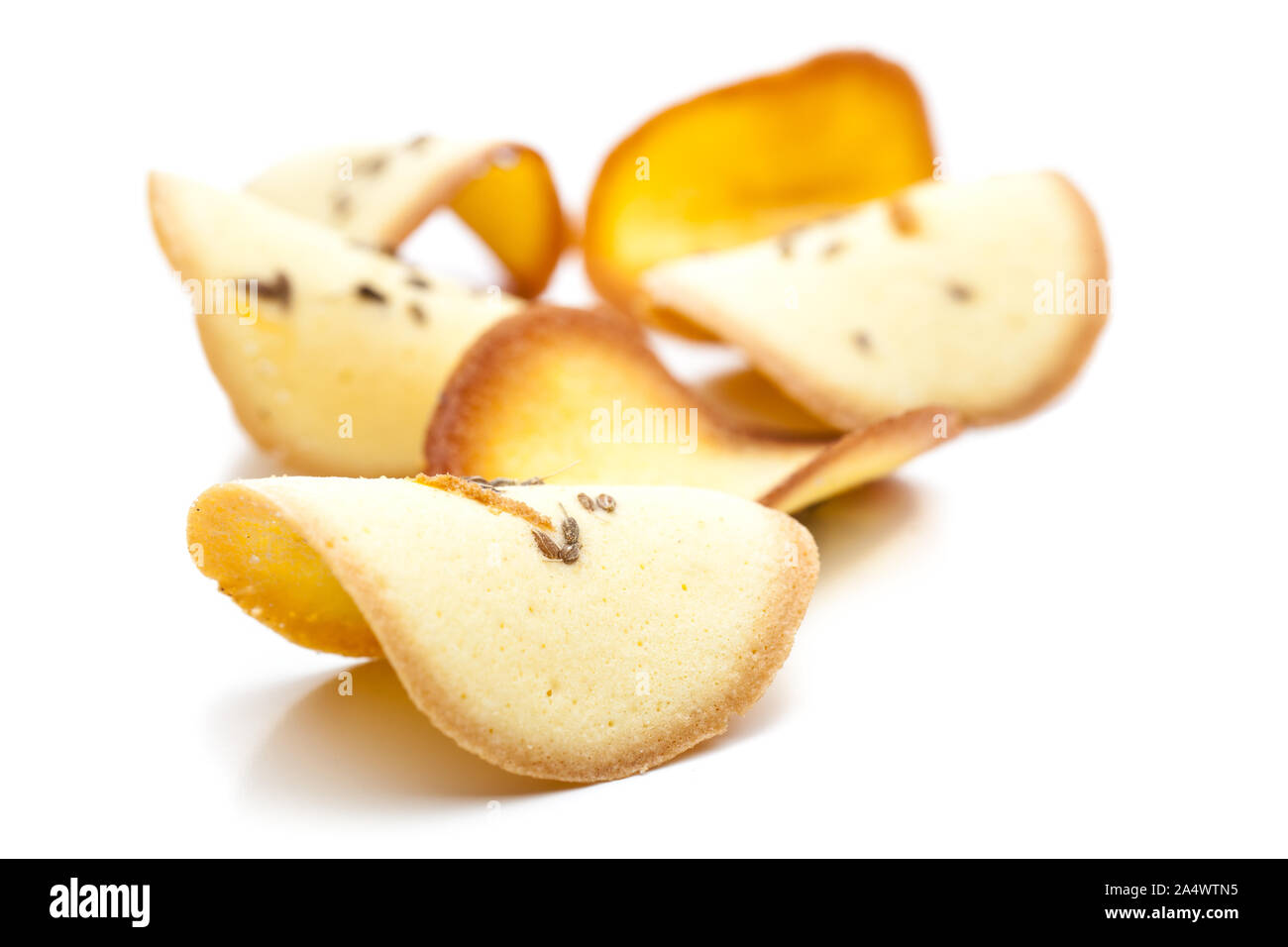 Anis isolé sur fond blanc Banque D'Images