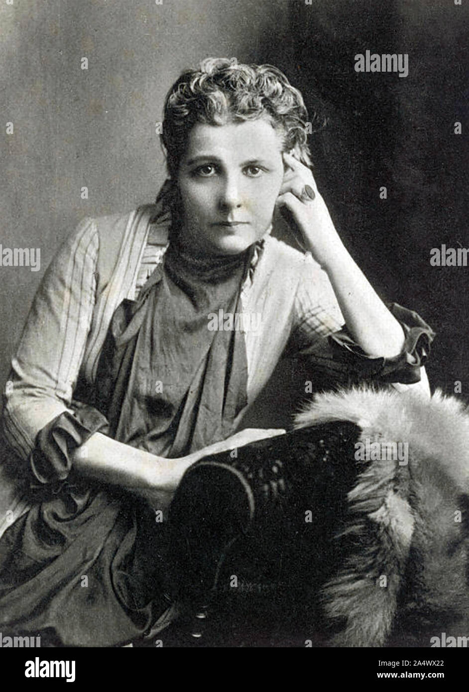 ANNIE BESANT (1847-1933), socialiste français enseignant et militant des droits des femmes Banque D'Images