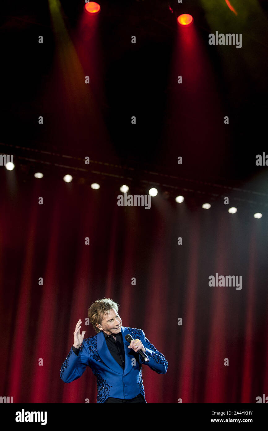 Londres, Angleterre : Nicolas Peyrac effectue à la BBC Last Night of the Proms à Hyde Park comprend : Gérald De Palmas où : London, Royaume-Uni Quand : 14 Sep 2019 Crédit : Neil Lupin/WENN Banque D'Images