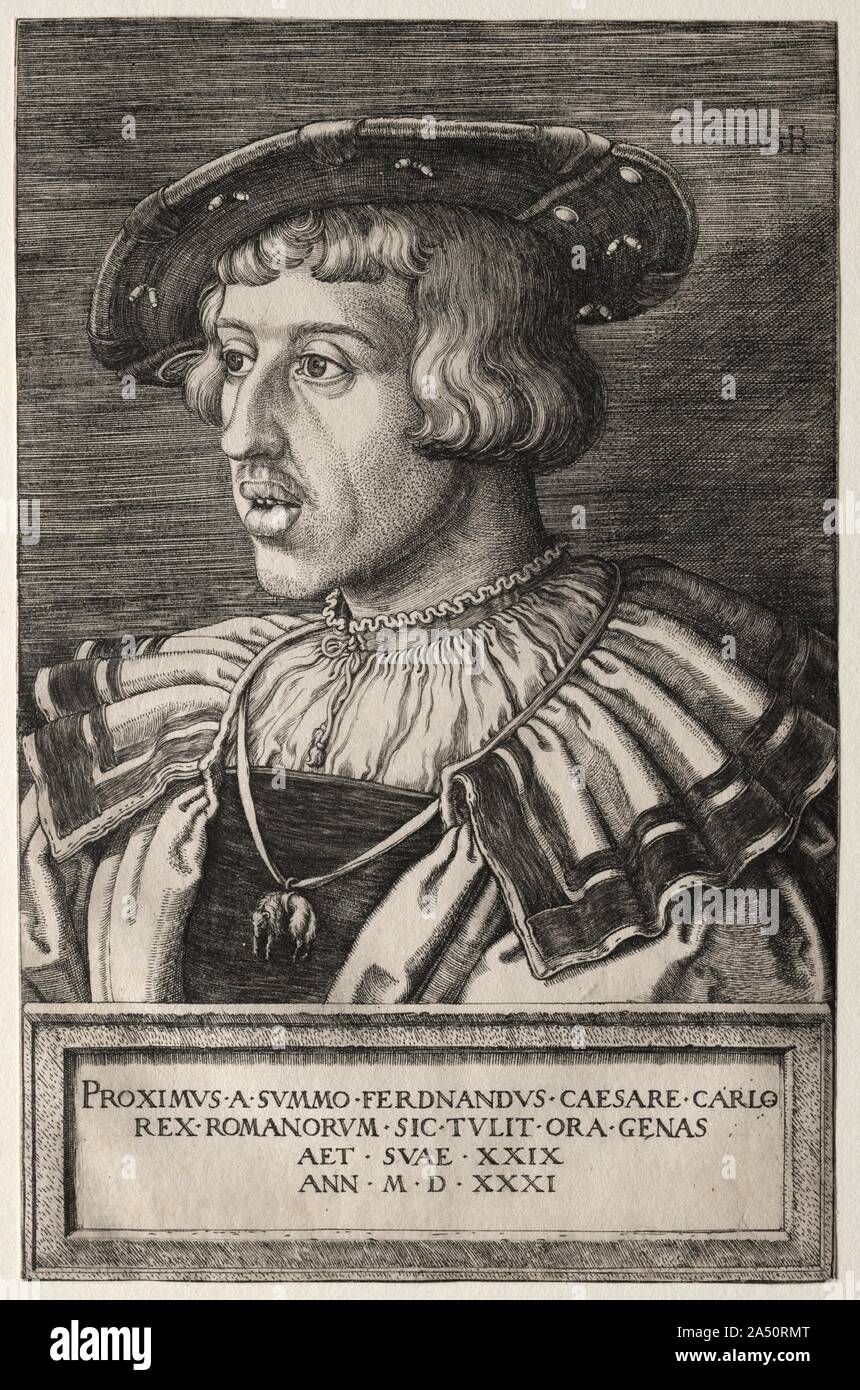 Ferdinand I, 1531. Banque D'Images