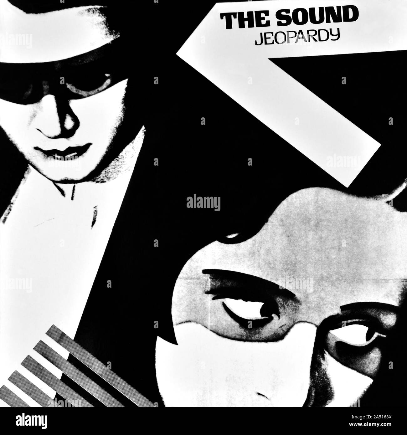 The Sound - couverture originale de l'album en vinyle - Jeopardy - 1980 Banque D'Images