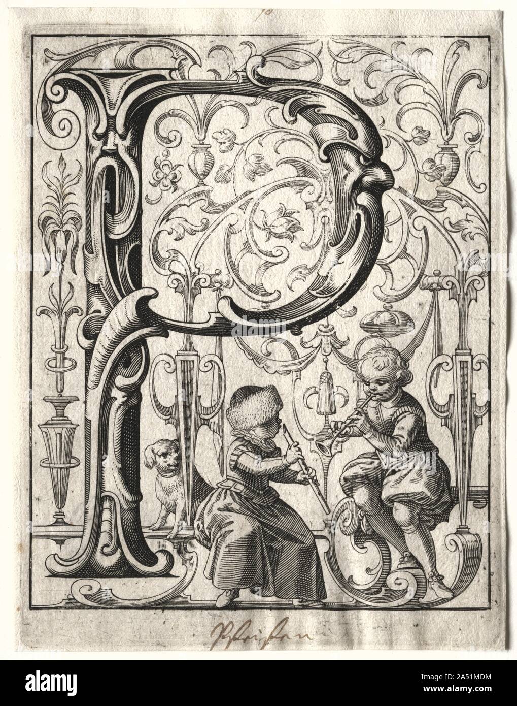 Nouvelle brochure ABC : P, 1627. Banque D'Images