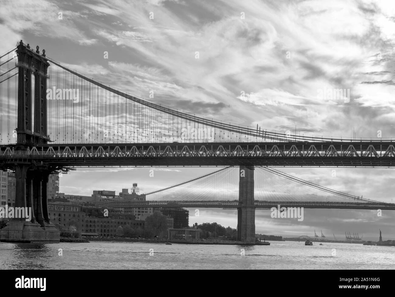 Les ponts emblématiques Banque D'Images