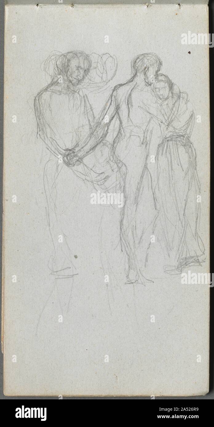 Sketchbook, page 10 : Les chiffres globaux. Banque D'Images