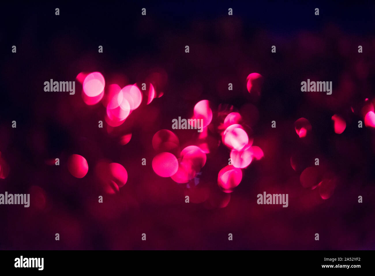 Floue lumières de rose Banque D'Images