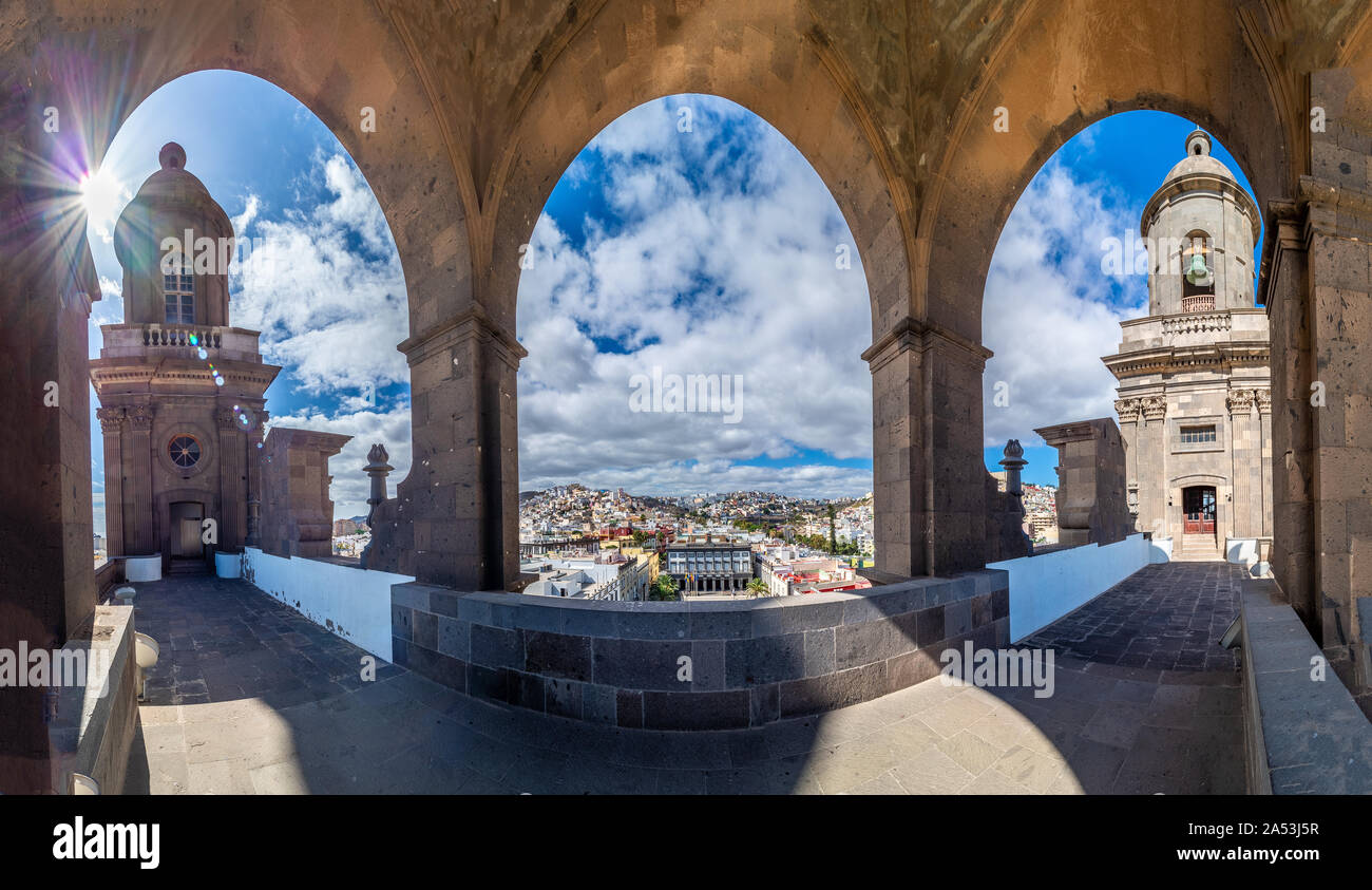Cathédrale Santa Ana Vegueta à Las Palmas, Gran Canaria, Îles Canaries, Espagne Banque D'Images
