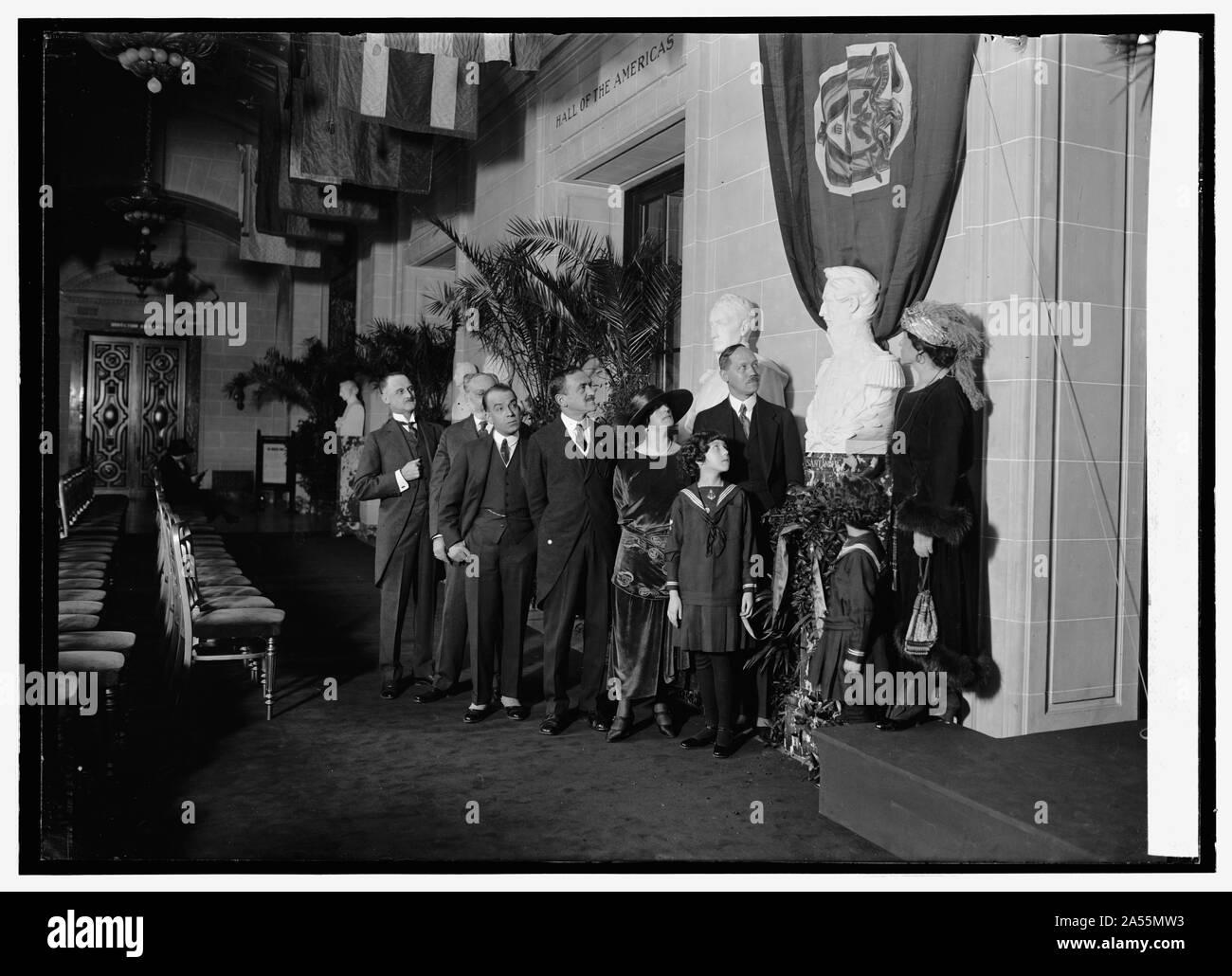 Dévoilement de la statue de Santander, 1/4/23 Banque D'Images