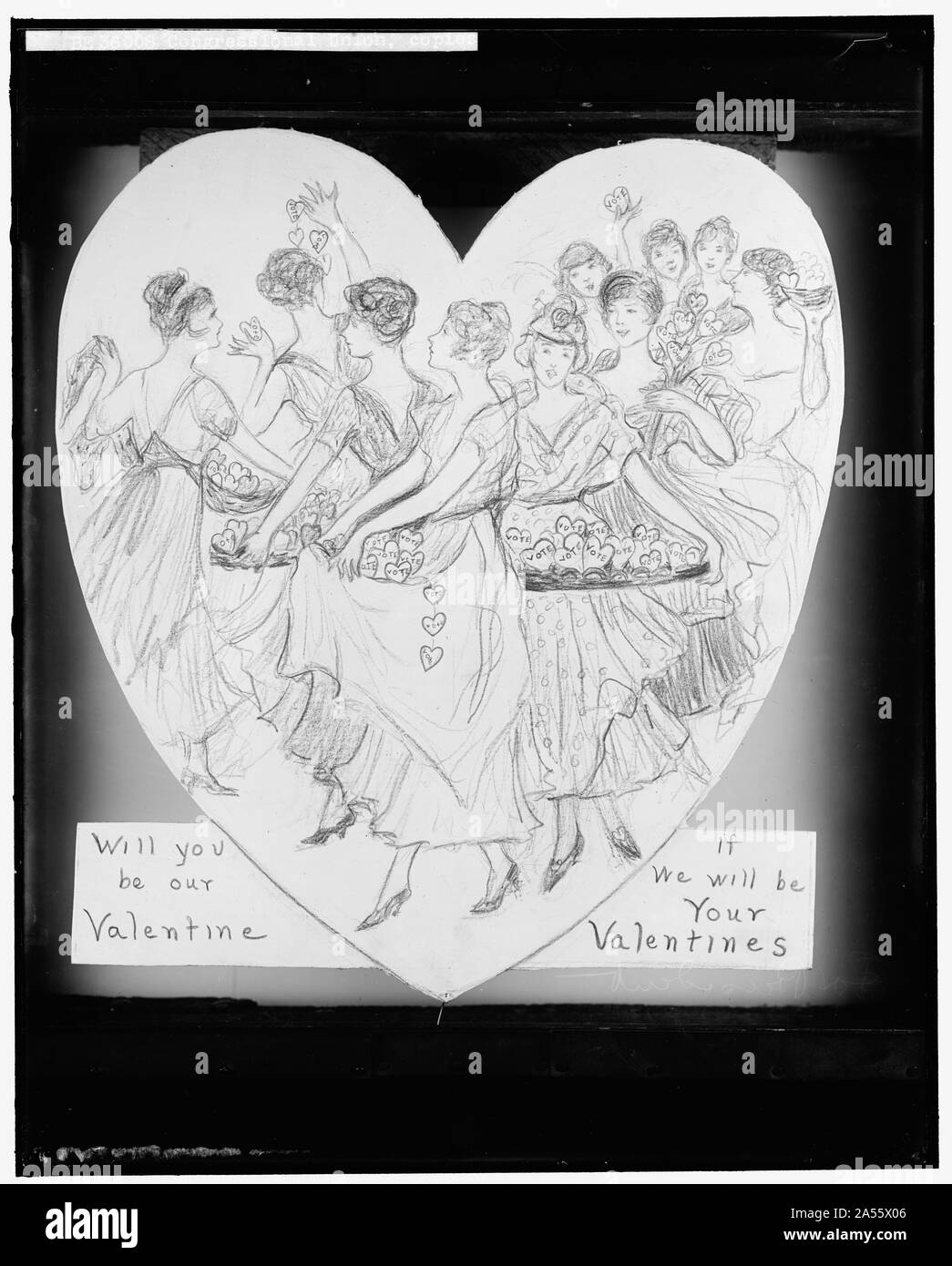 Saint-Valentin Banque D'Images
