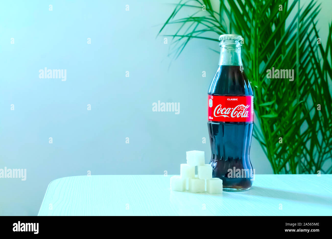 Sugar cubes cola Banque de photographies et d’images à haute résolution