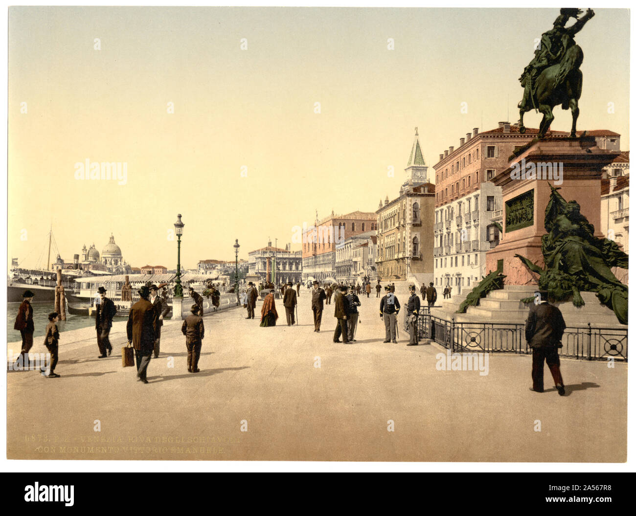 Le monument de Victor Emmanuel, Venise, Italie Banque D'Images