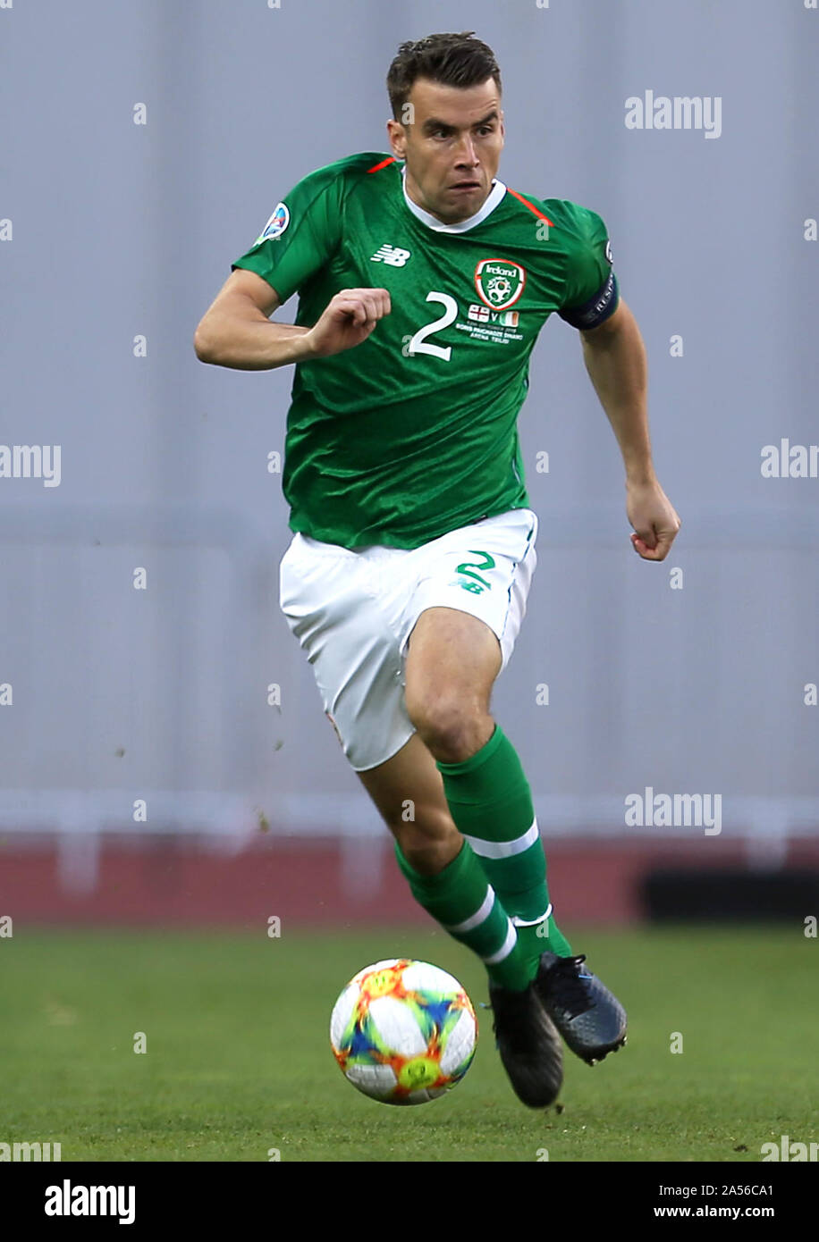 République d'Irlande est Seamus Coleman Banque D'Images