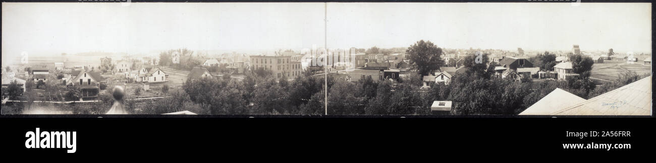 Avis de Desmet [sic], S.D. de Court House Banque D'Images