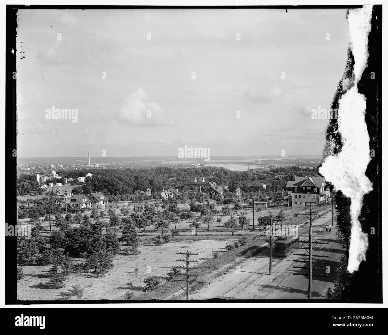 Vue de Washington Banque D'Images