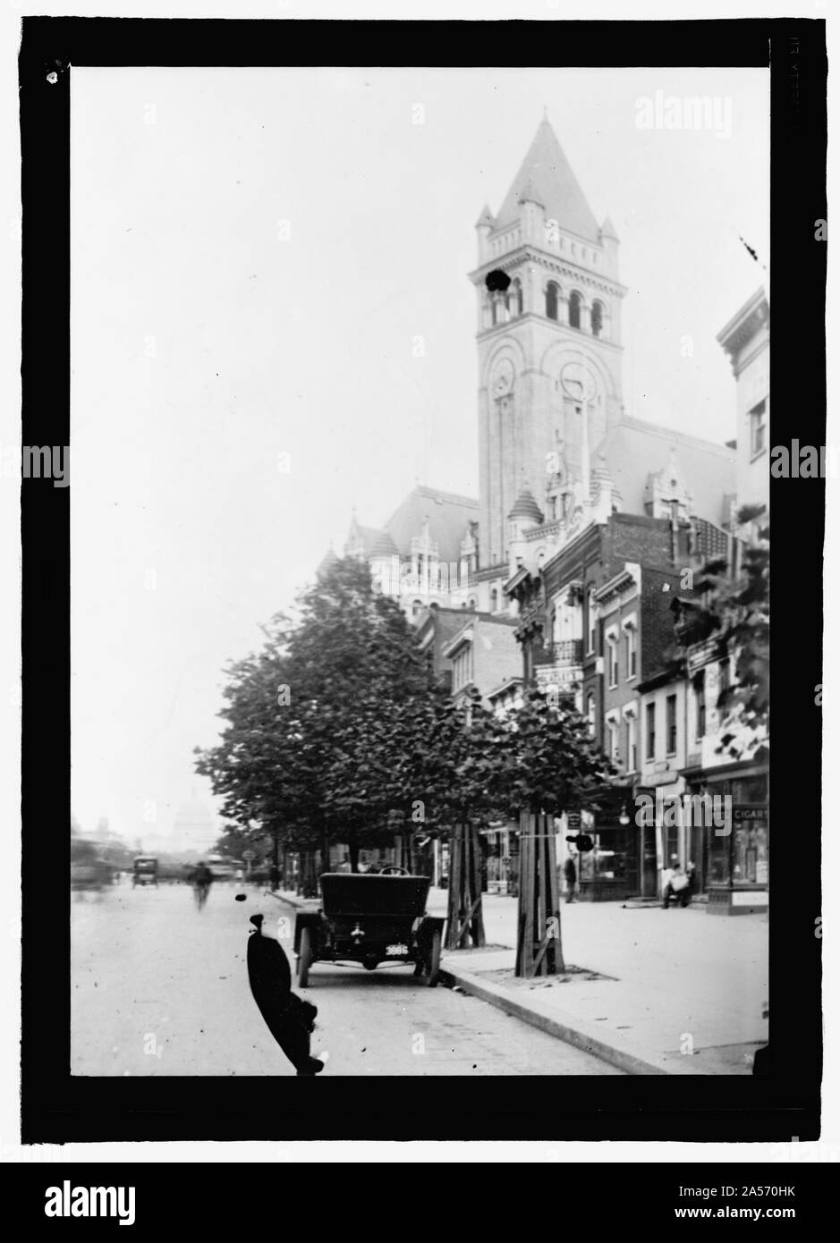 Vue sur Pa. Ave., Washington, D.C. [] Banque D'Images