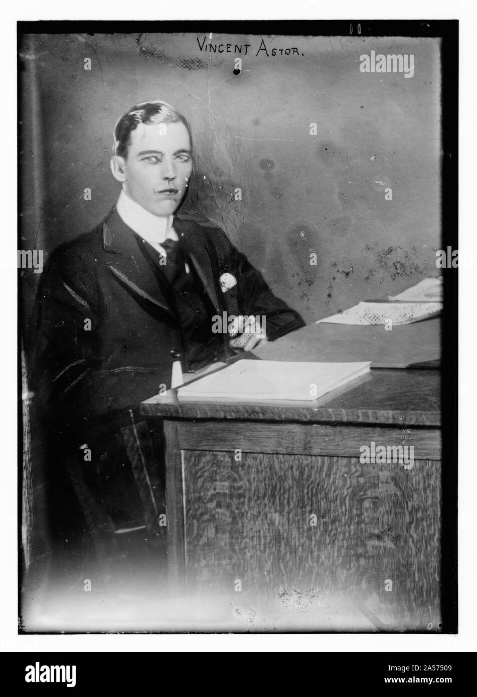 Vincent Astor Banque D'Images