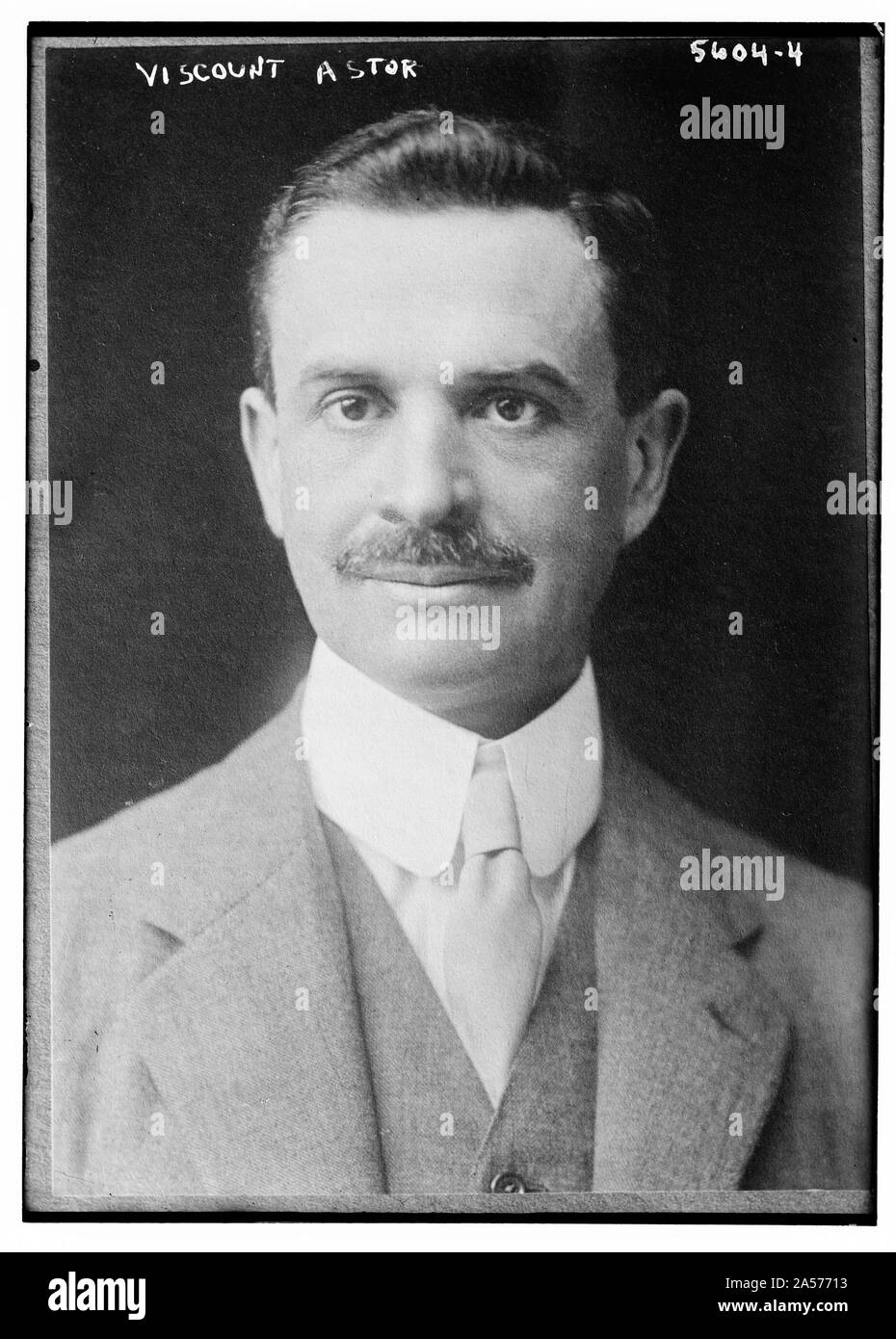 Le vicomte Astor Banque D'Images