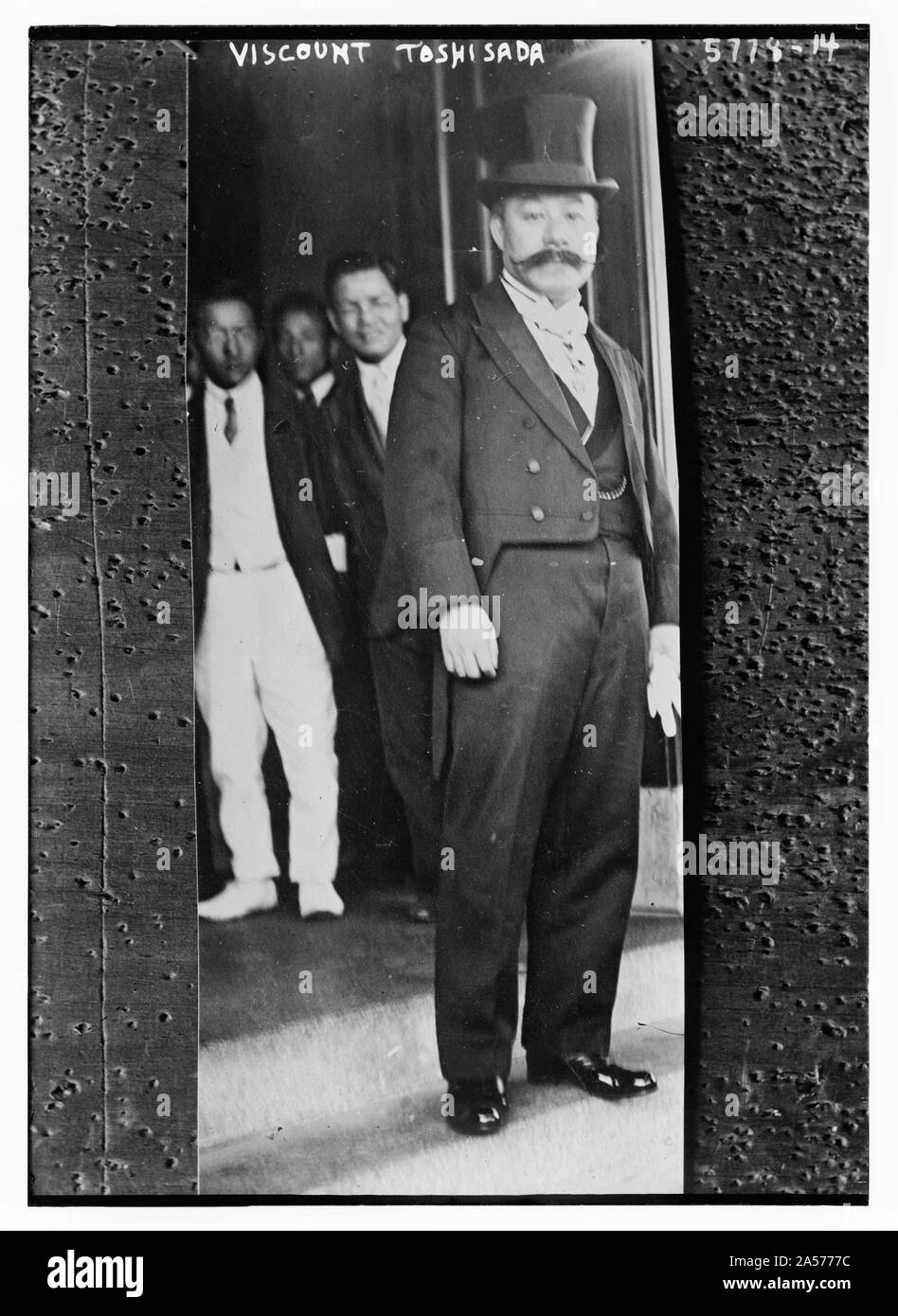 Le vicomte Toshisada Banque D'Images