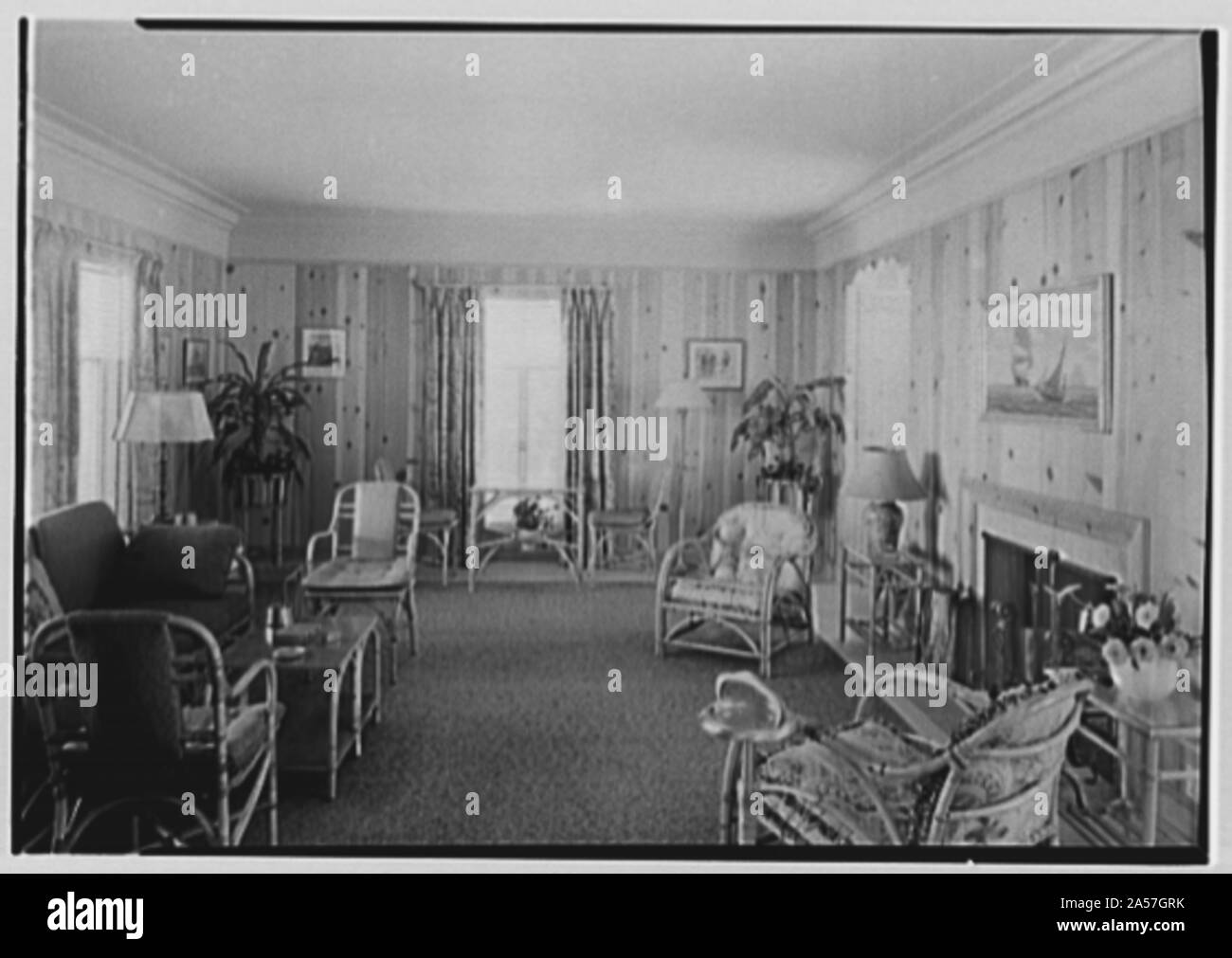 W.L. Gilmore, résidence au 115 48th Avenue, Golden Beach, en Floride. Banque D'Images W.L. Gilmore, résidence au 115 48th Avenue, Golden Beach, en Floride. Banque D'Images