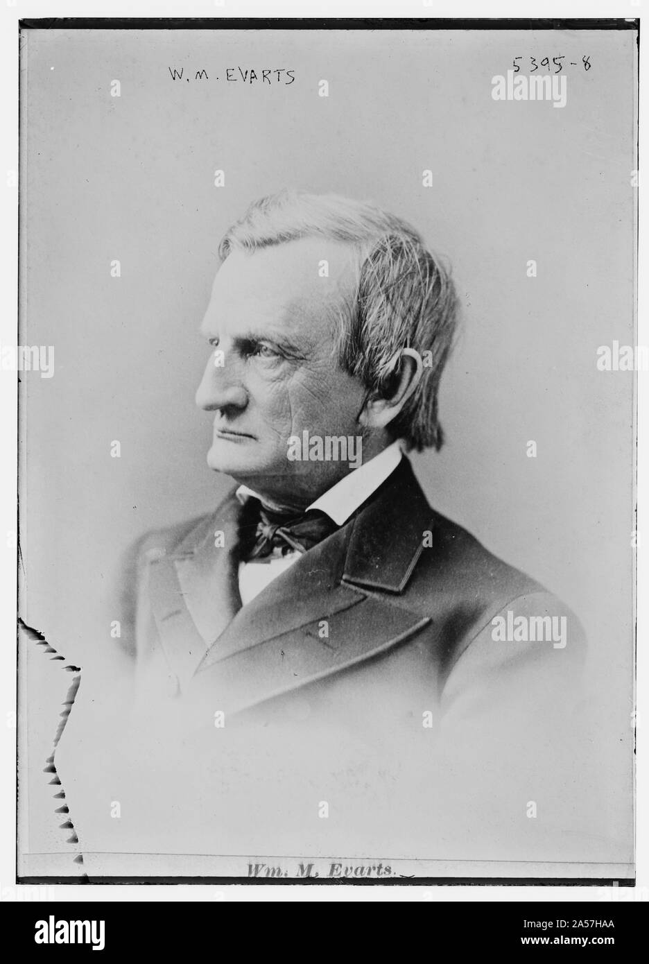 W.M. Evarts Banque D'Images