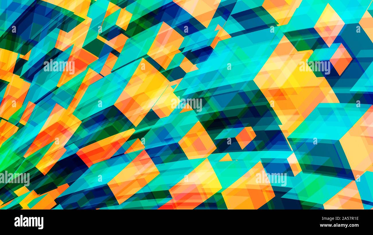 Résumé Contexte géométrique multicolore avec triangles de brochure, dépliant, flyer design. Vector Illuatration Illustration de Vecteur