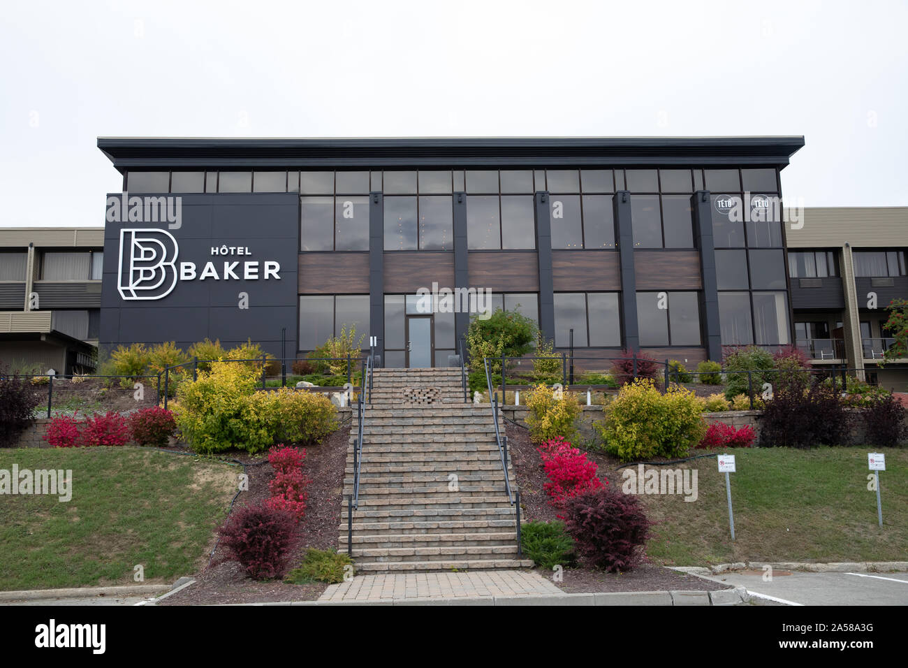 Hôtel Baker à Gaspé qui est une ville à la pointe de la péninsule