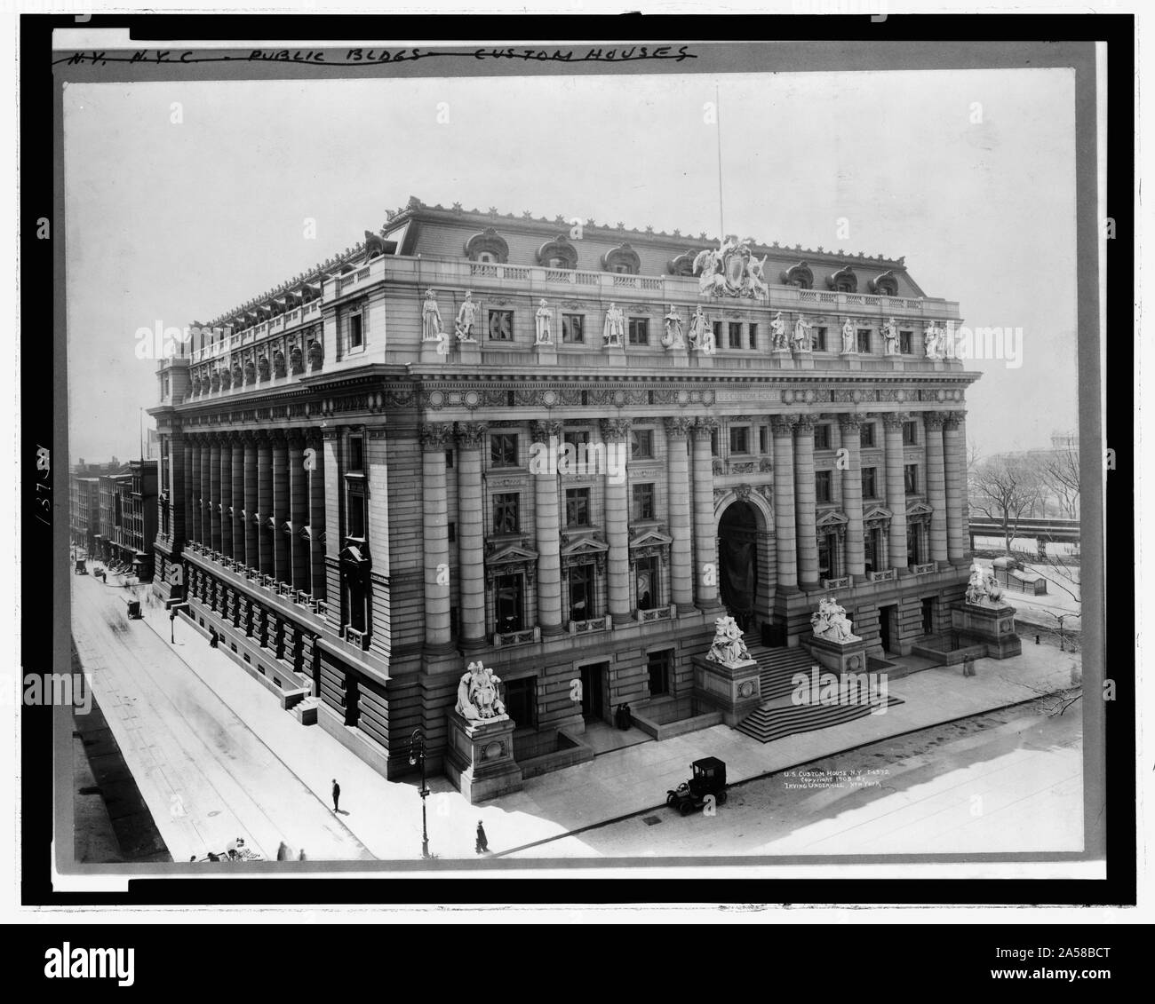 U.s. Custom House, N.Y. Banque D'Images