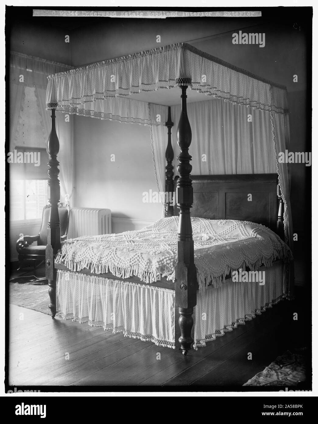 UNDERWOOD ESTATE, Woodland. Chambres Banque D'Images