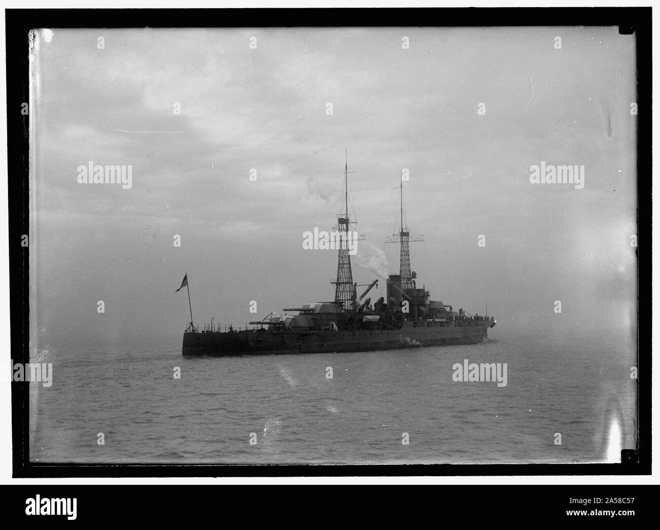 Navire non identifié Banque D'Images