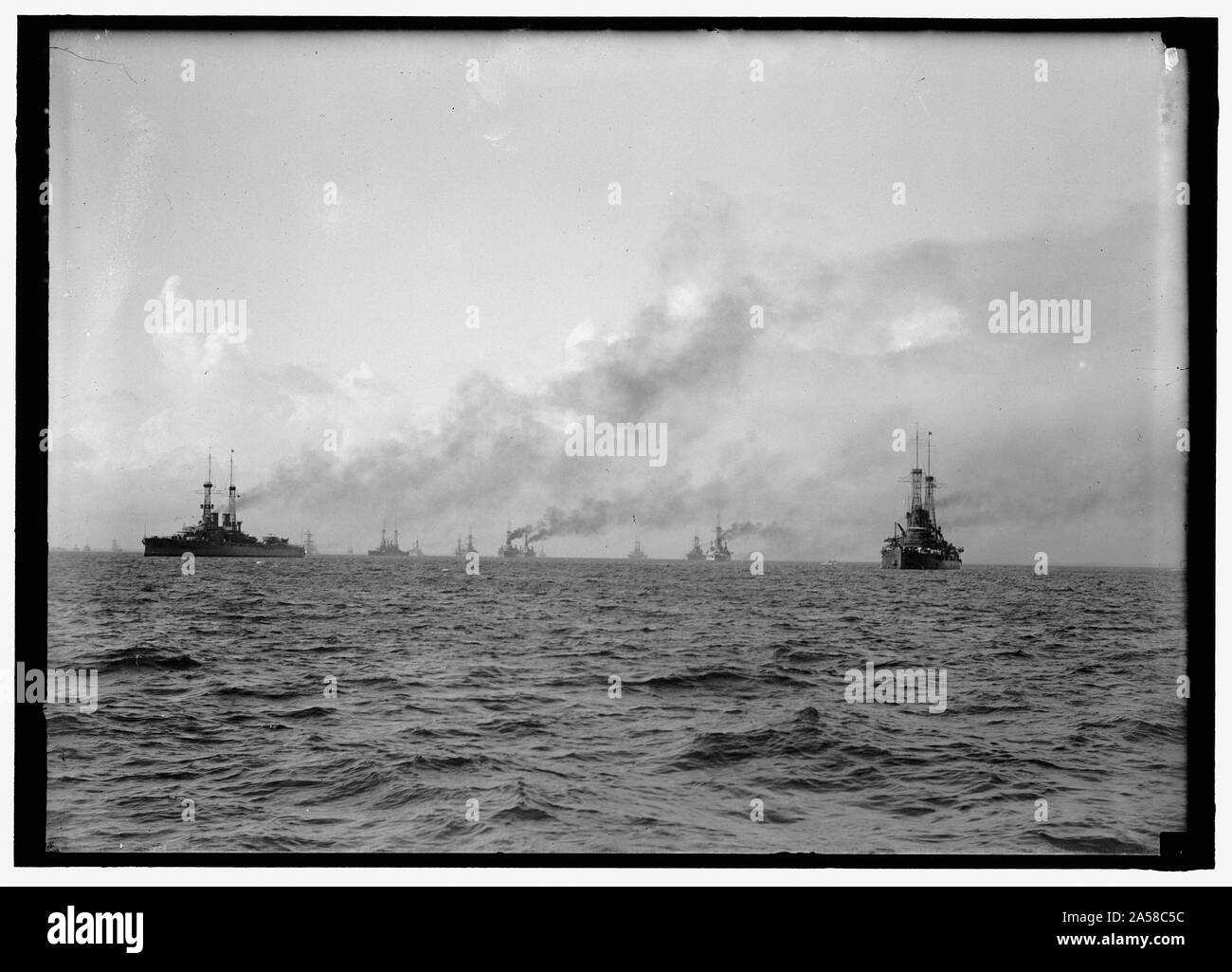 Navire non identifié Banque D'Images