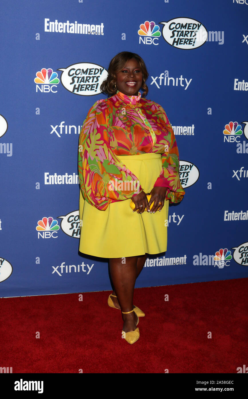 Comédie de NBC commence ici Événement au NeueHouse le 16 septembre 2019 à Los Angeles, CA comprend : Retta Où : Los Angeles, California, United States Quand : 17 septembre 2019 Credit : Nicky Nelson/WENN.com Banque D'Images