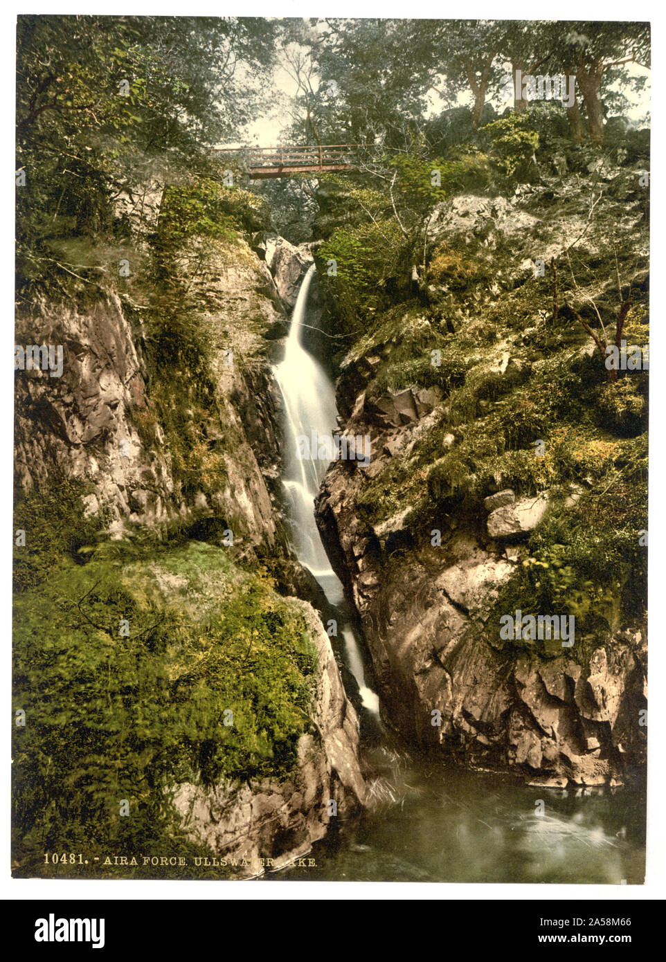 Ullswater, Aira Force, Lake District, Angleterre Banque D'Images