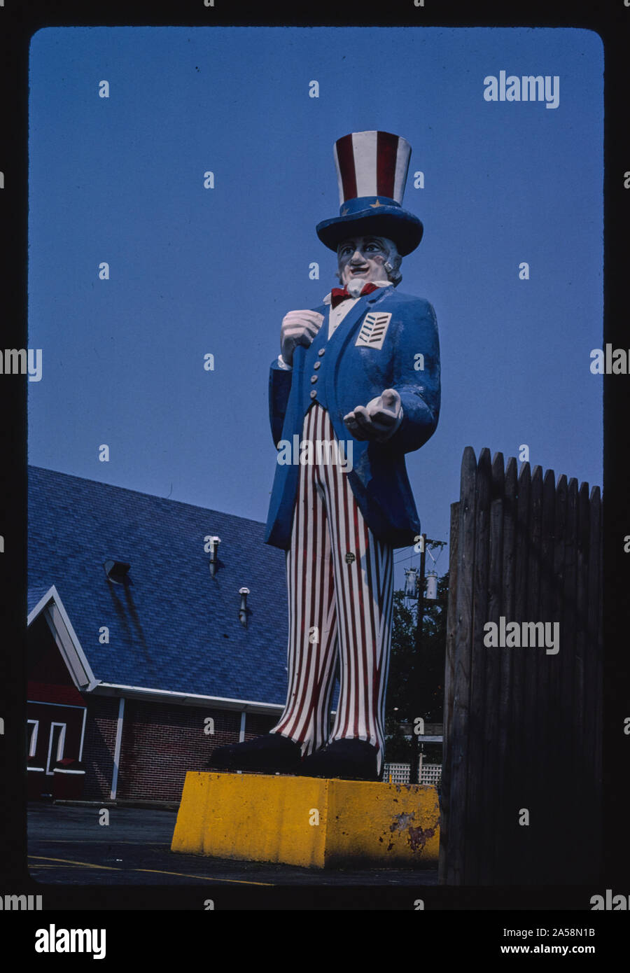 Symbole de la restauration rapide de l'Oncle Sam, Toledo, Ohio Banque D'Images