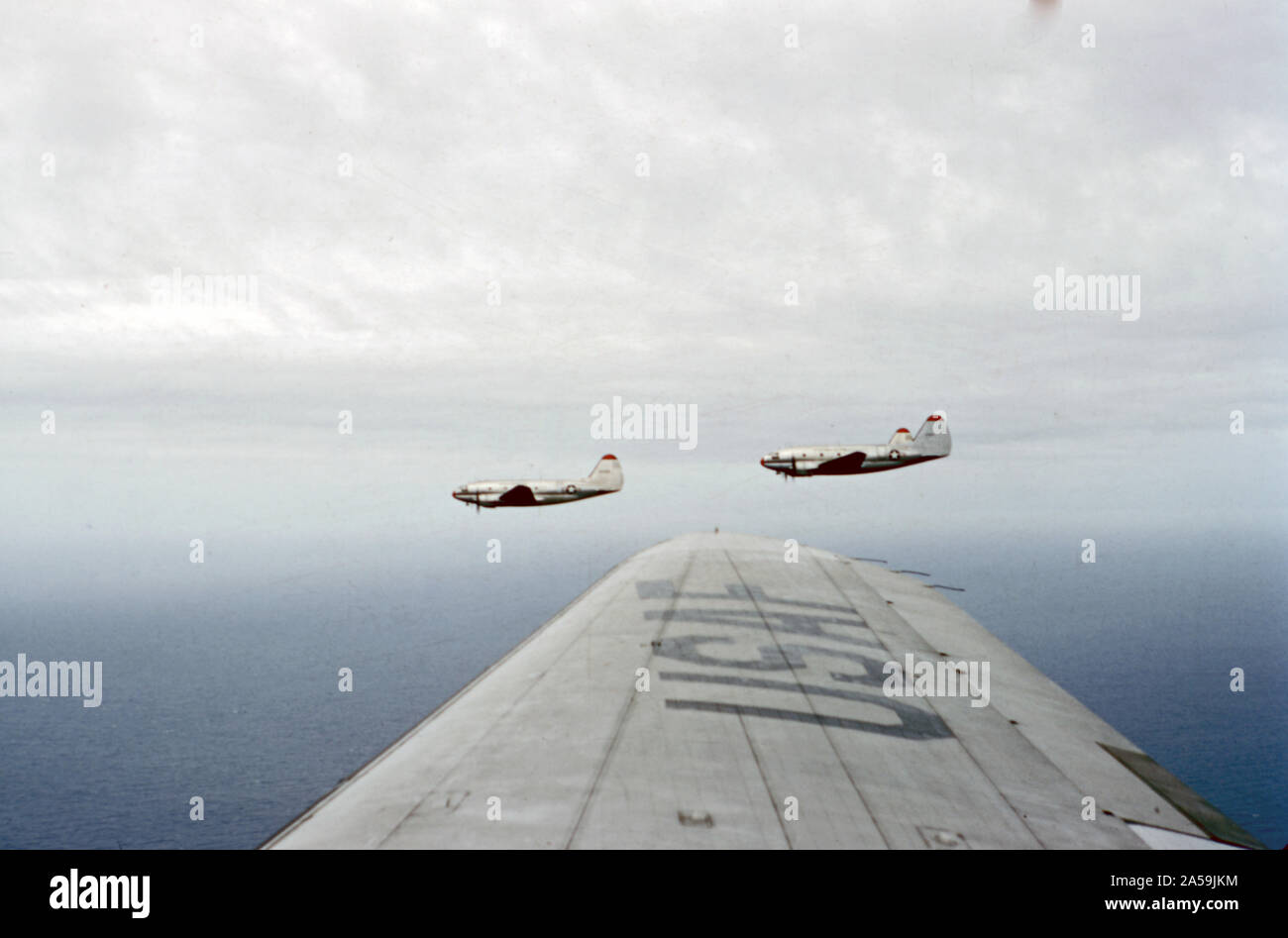 USAF United States Air Force Curtiss C-46 Commando Banque D'Images