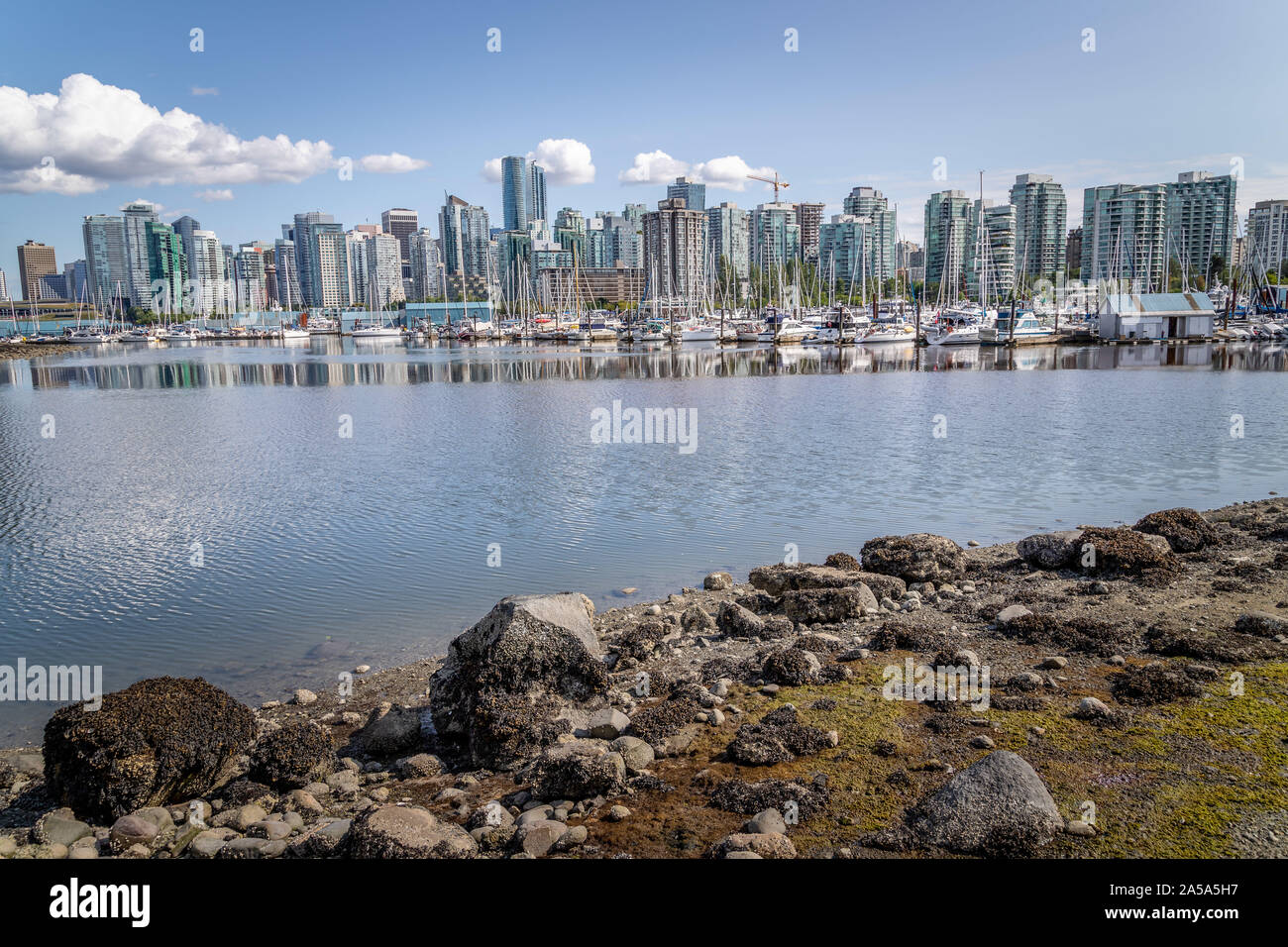 Ville de Vancouver , China town et Stanley Island Banque D'Images