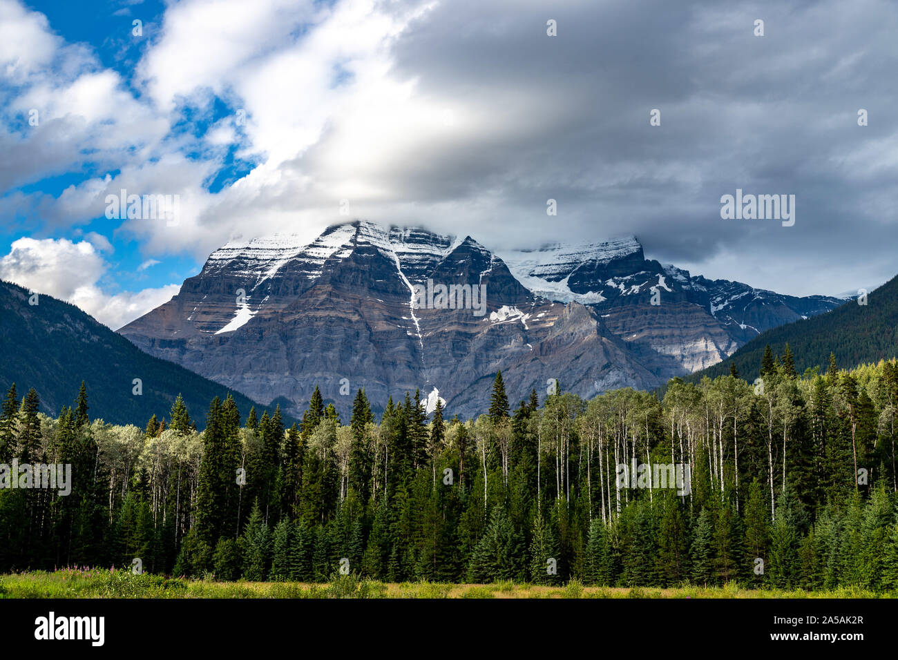 Mt. Robson Canada Banque D'Images