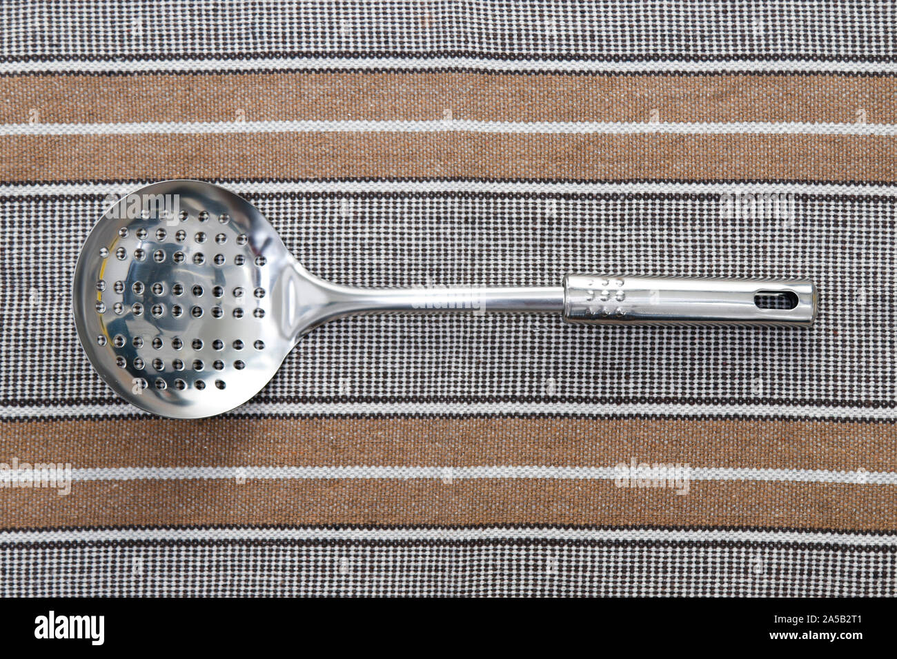 Appareils de cuisine en acier inoxydable. Accessoires de cuisine. Outils de ménage. cuisine et la cuisine. Banque D'Images