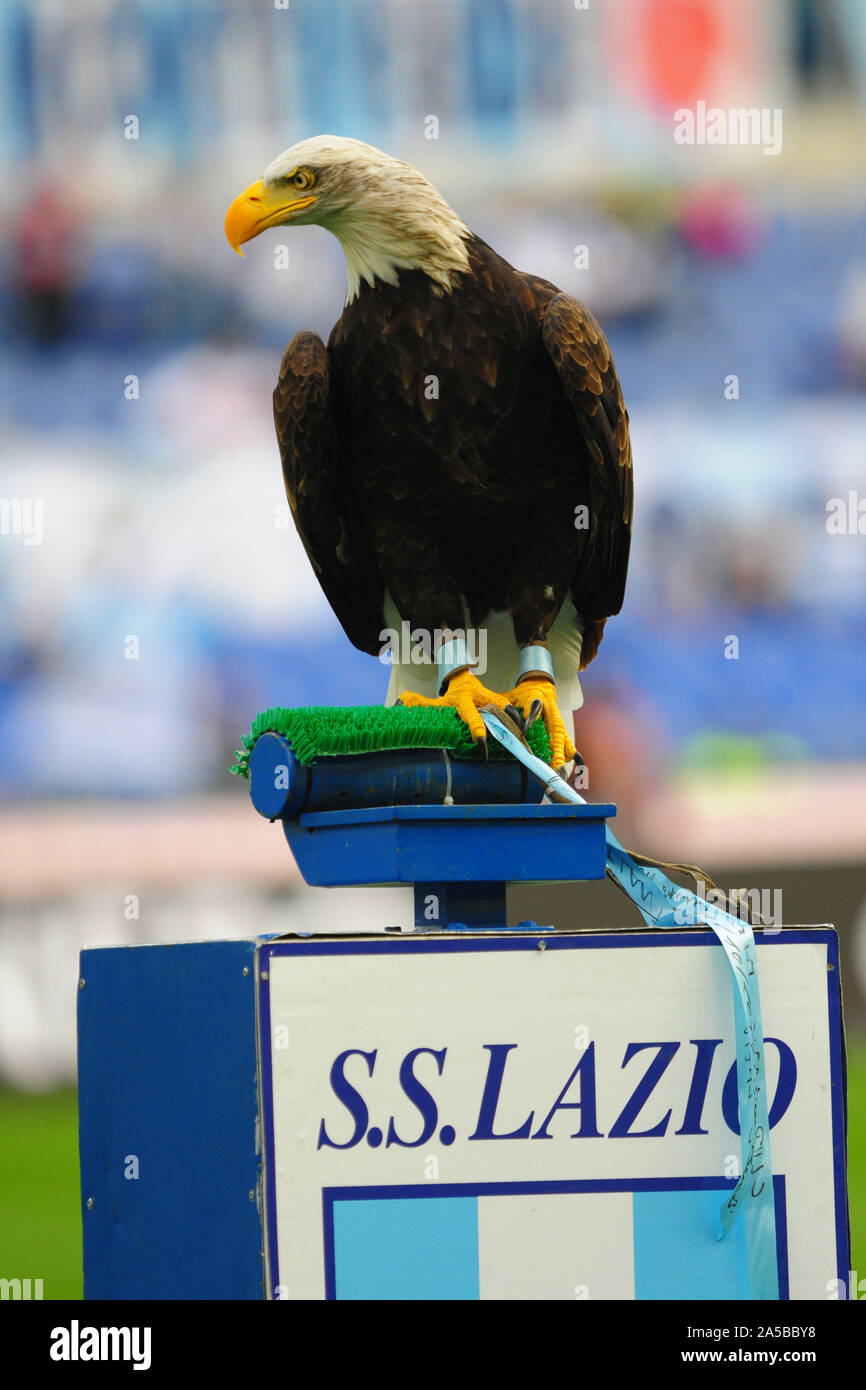 Olimpia ( Lazio ) lors de SS Lazio vs Atalanta, Roma, Italie, 19 octobre 2019 soccer, football italien Serie A Championnat Hommes Banque D'Images