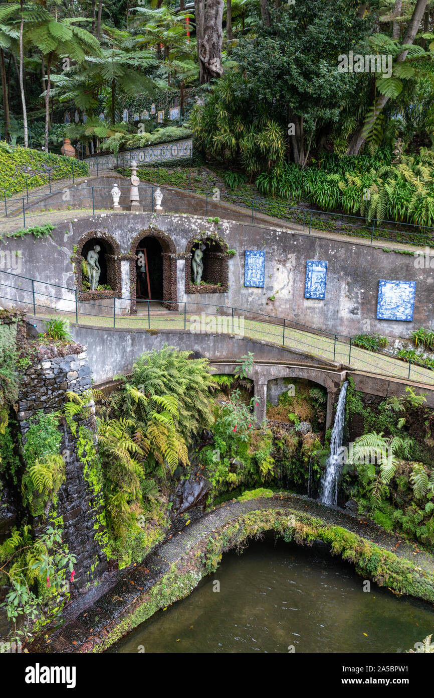 Jardin Tropical de Monte Palace, Funchal, Madère, Portugal Banque D'Images