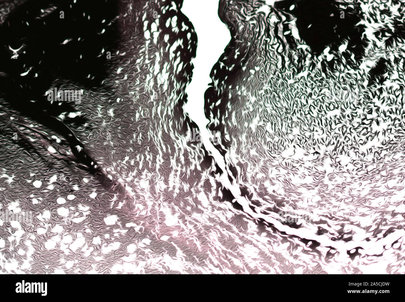 art à l'encre Banque D'Images